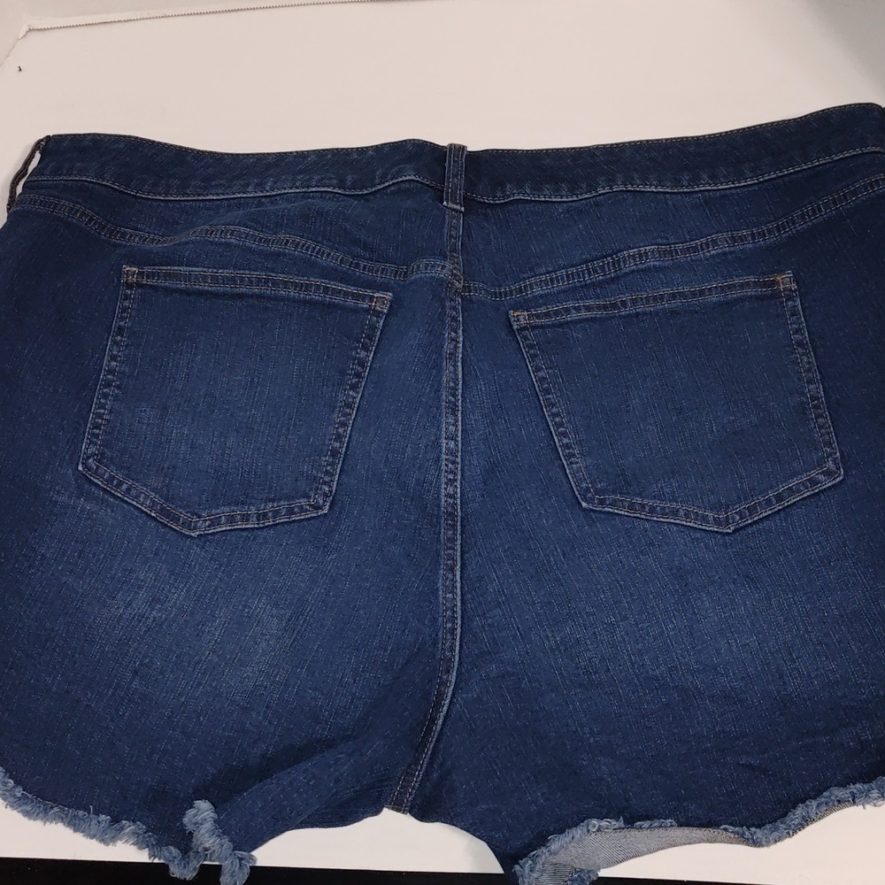 Jurassic Park's Women's Jeans Shorts Size 22 With Dinosaur Patches - Picture 8 of 8